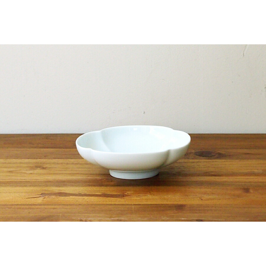 瑞々　木瓜鉢5寸　青白