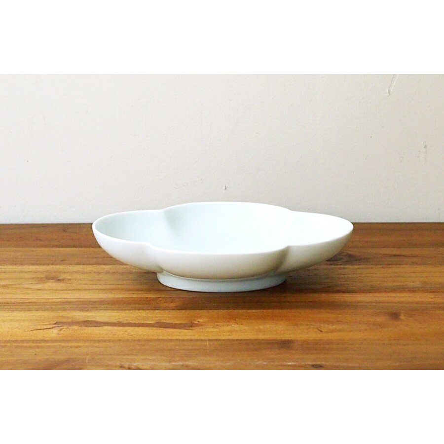 瑞々　木瓜長鉢7寸　青白