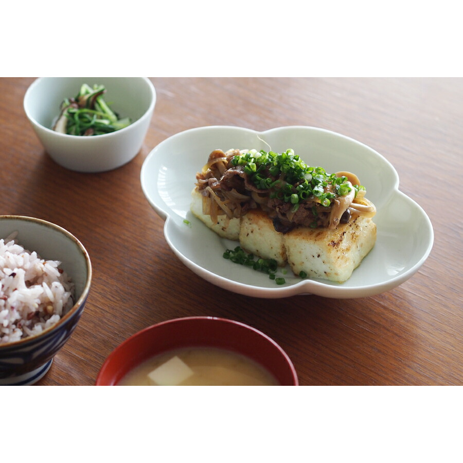 瑞々　木瓜長鉢7寸　青白