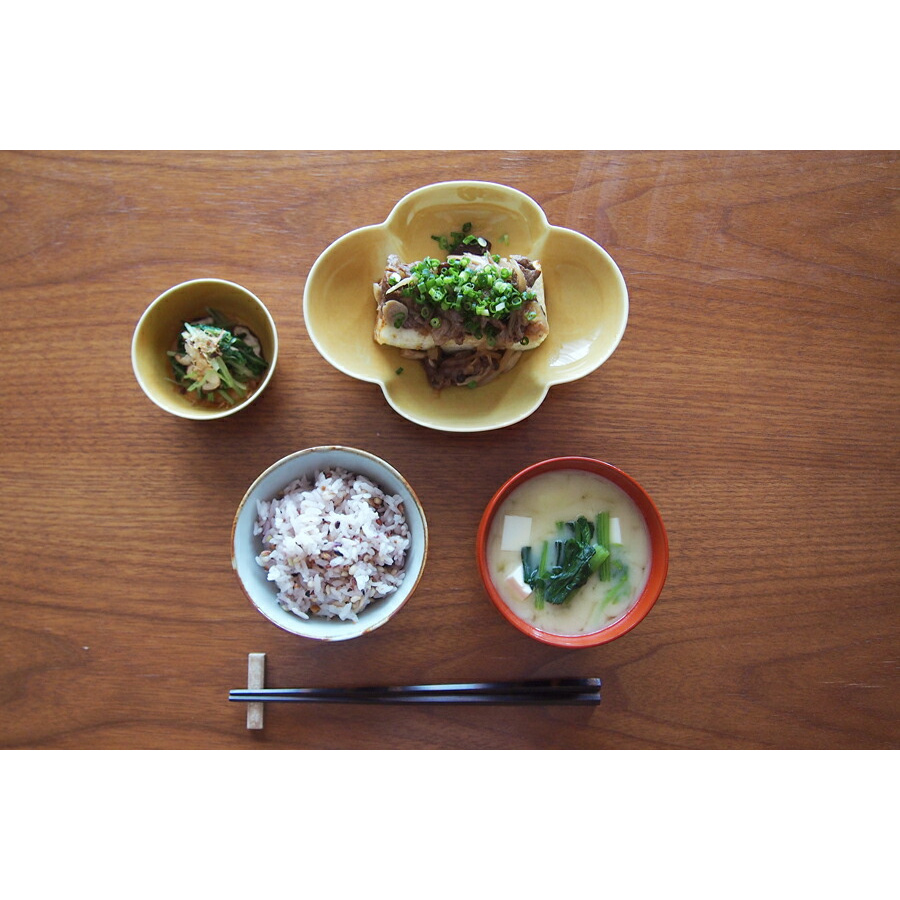 瑞々　木瓜長鉢7寸　うす飴