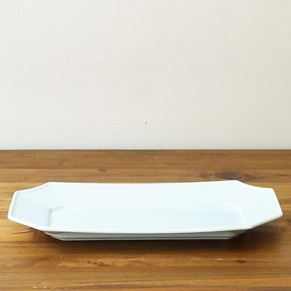 瑞々　すみきり長皿　青白