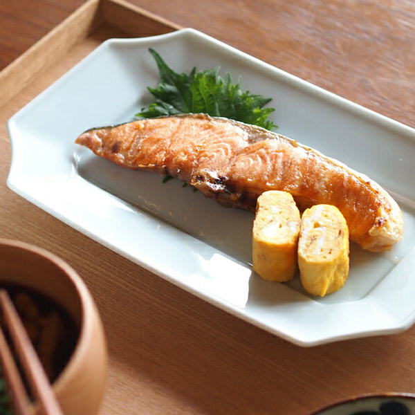 瑞々　すみきり長皿　青白