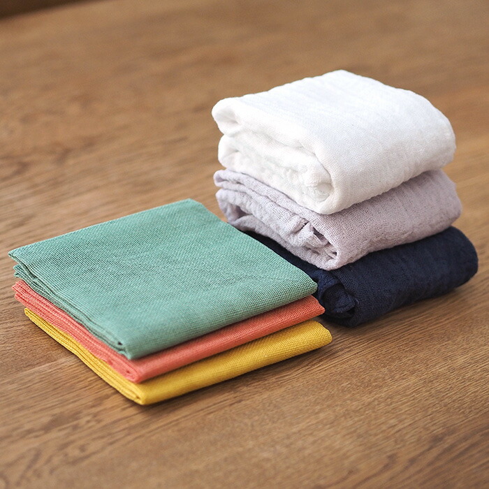 中川政七商店　「彩り豊かな」花ふきん　竜胆