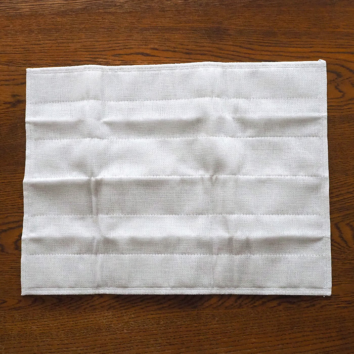 中川政七商店　かや織ふきん　八枚重ね　晒