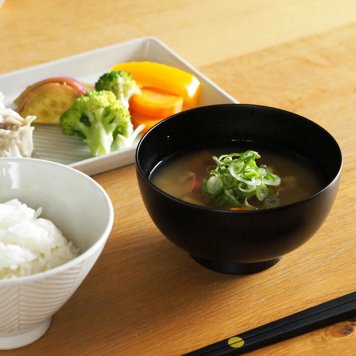 漆琳堂　越前硬漆　一乗椀　4寸　黒