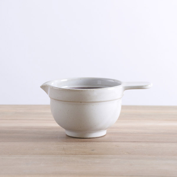 かもしか道具店　なっとうバチ　こぶり　白