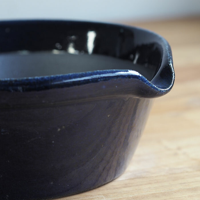 かもしか道具店　すりバチ　藍