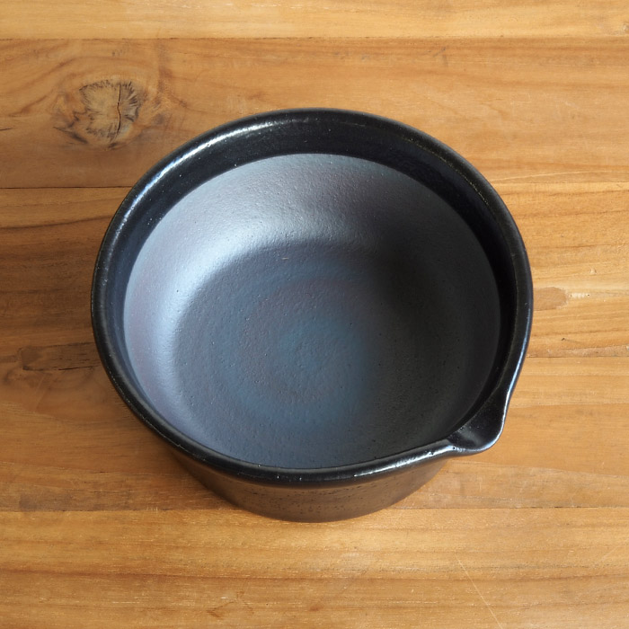 かもしか道具店　すりバチ　黒