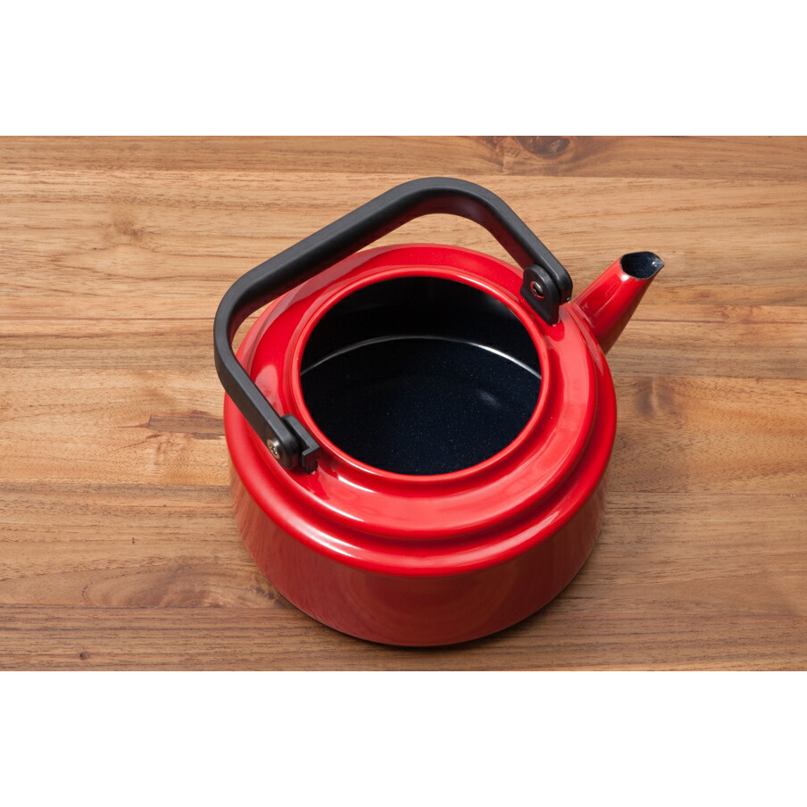 野田琺瑯　アムケトル　レッド