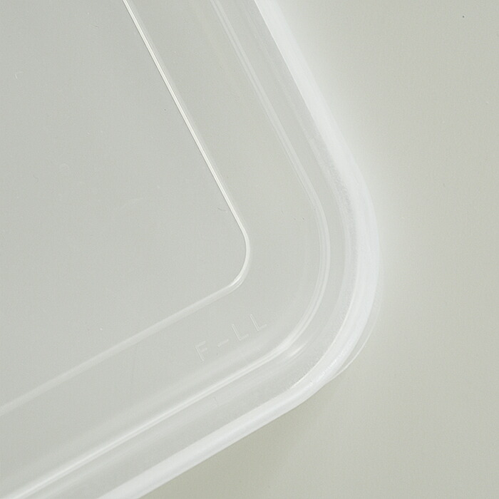 【替え用シール蓋】野田琺瑯　ホワイトシリーズ　レクタングル深型LL用