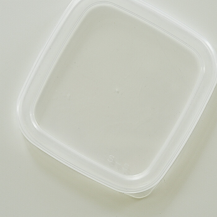 【替え用シール蓋】野田琺瑯　ホワイトシリーズ　スクウェアS用