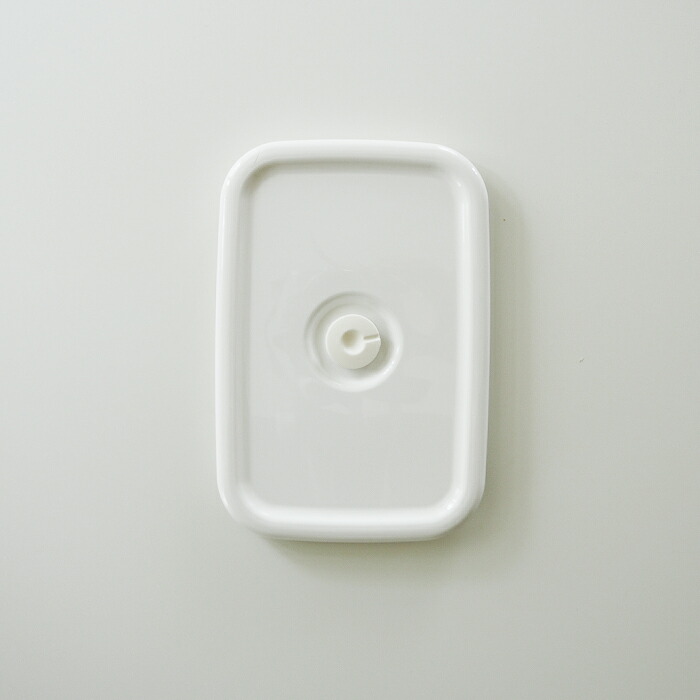 【替え用密閉蓋】野田琺瑯　ホワイトシリーズ　レクタングル深型L用