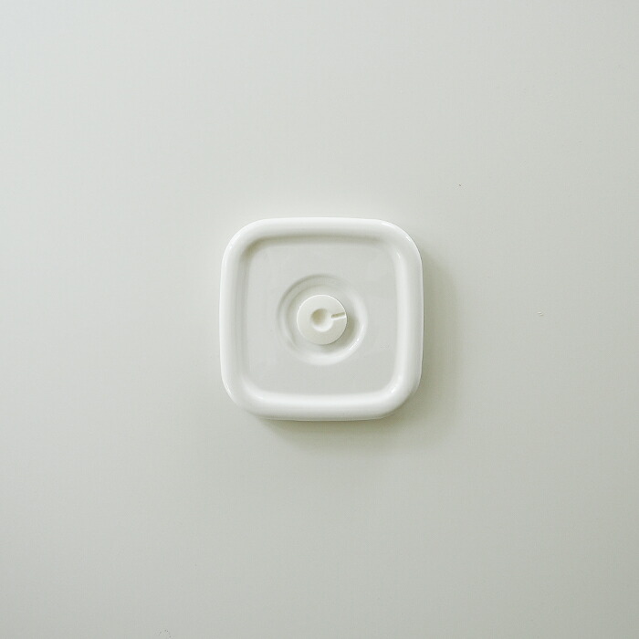 【替え用密閉蓋】野田琺瑯　ホワイトシリーズ　スクエアML/持ち手付ストッカー角型L用