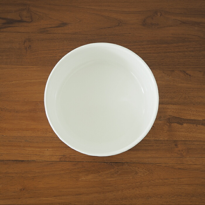 野田琺瑯　ホワイトシリーズ　ラウンド　19cm