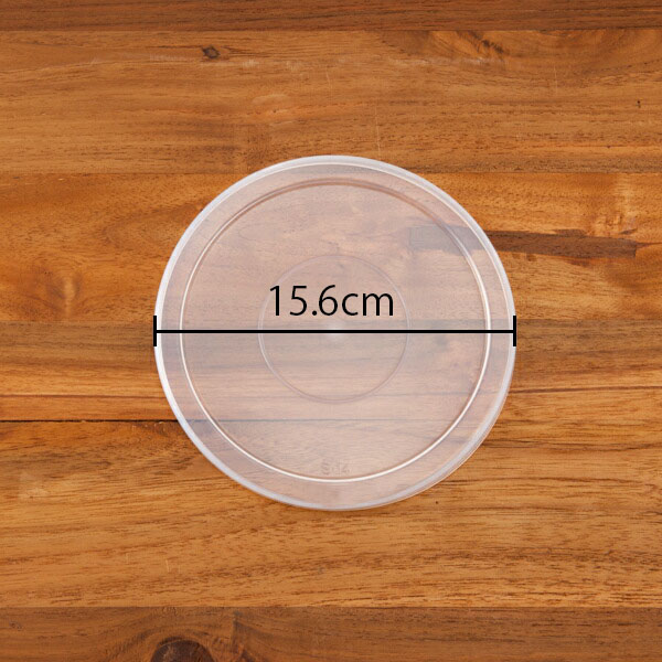 【替え用シール蓋】野田琺瑯　ホワイトシリーズ　ラウンド14cm用（φ15.6cm）