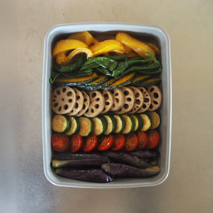 野田琺瑯　+Gray　レクタングル浅型　L