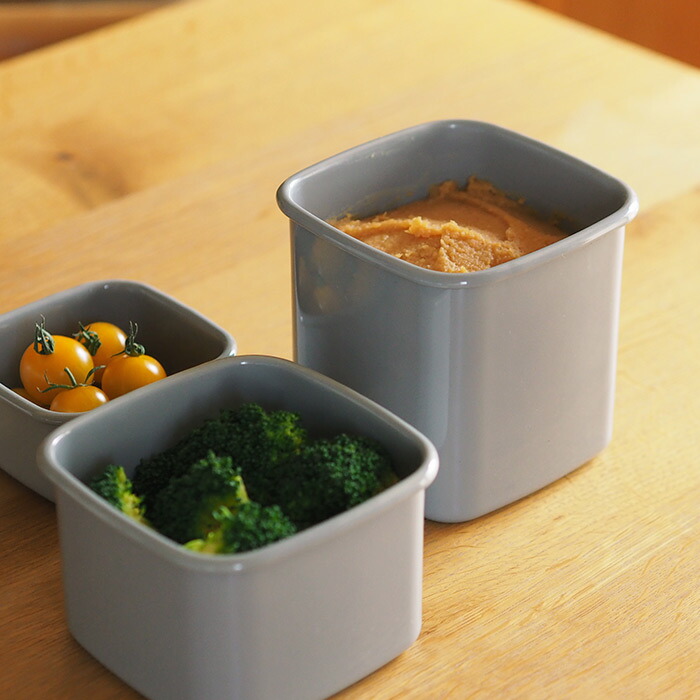 野田琺瑯　+Gray　スクウェア　L