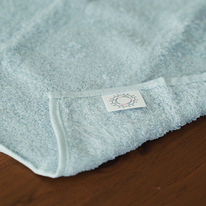 洗濯脱水するだけですぐ乾くおしぼりタオル　ブルー