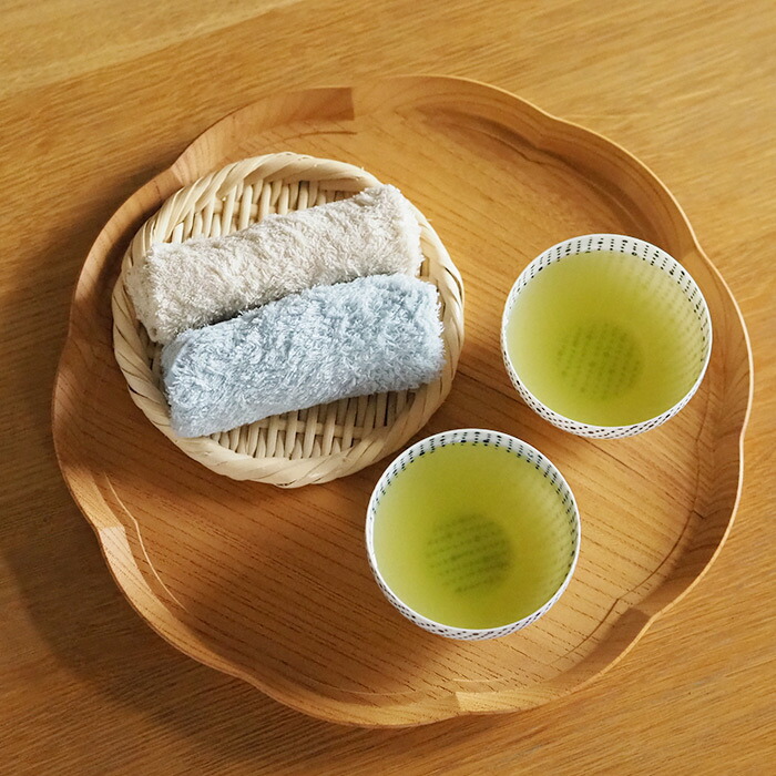 洗濯脱水するだけですぐ乾くおしぼりタオル　ベージュ