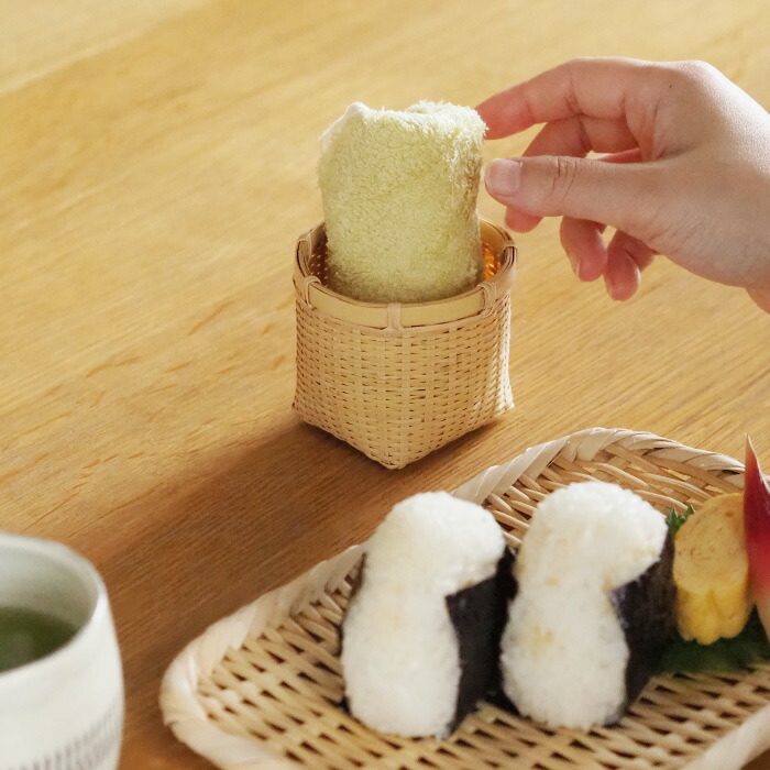 洗濯脱水するだけですぐ乾くおしぼりタオル　イエロー