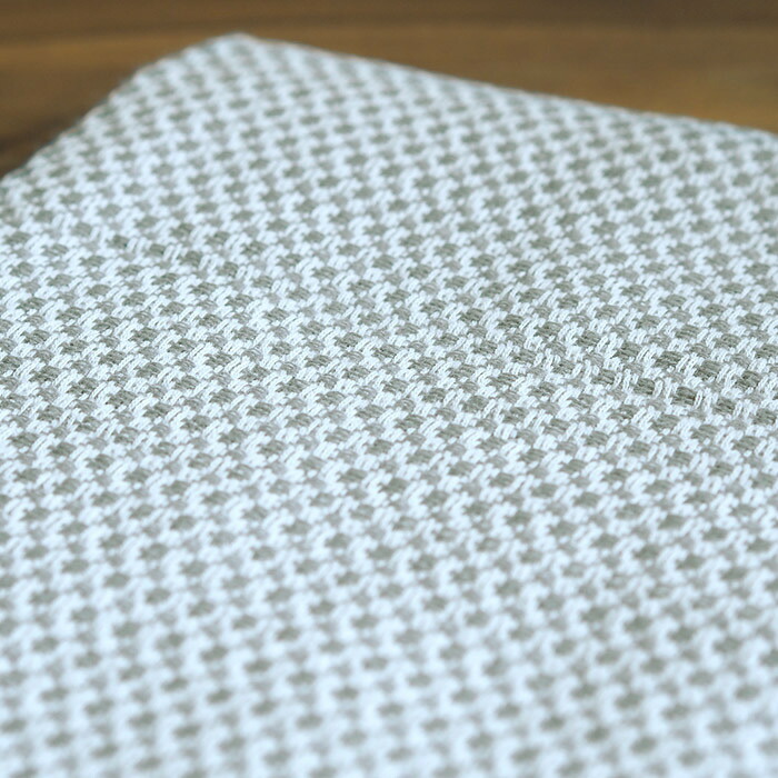 ■【送料無料】【2枚セット】【プロキッチン別注】フコカ　キッチンクロス　ライトグレー　大判サイズ　46×70cm　/　Fucoca.