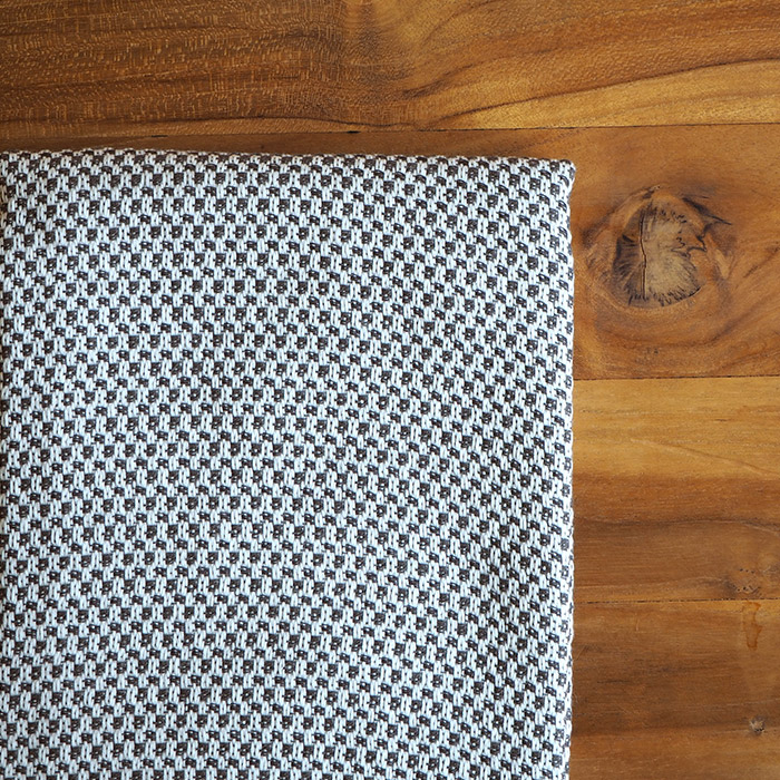 【プロキッチン別注】フコカ　キッチンクロス　ダークグレー　ハーフサイズ　34×46cm　/　Fucoca.