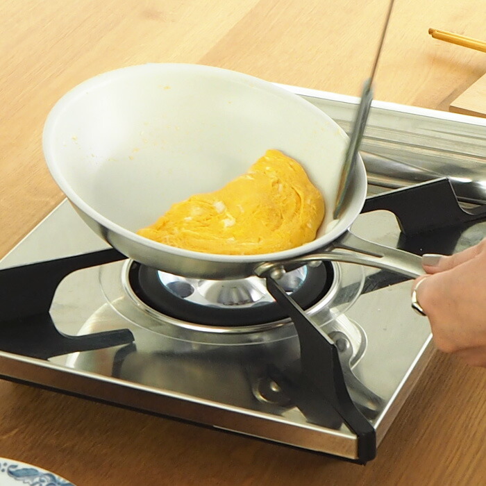 【取扱終了0516】中尾アルミ製作　スノーホワイトフライパン　浅型　18cm　※