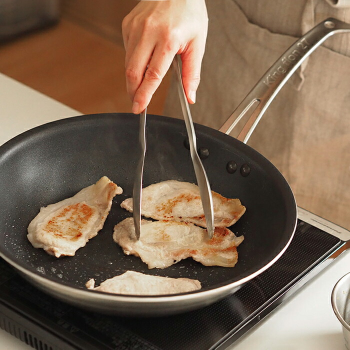 【4月より値上げ】中尾アルミ製作所　キングフロンフライパン浅型 27cm