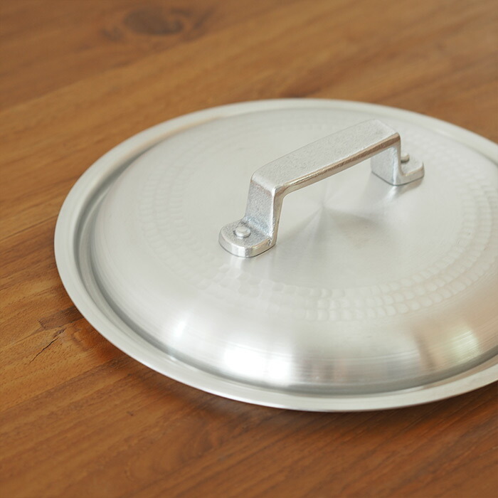 【4月より値上げ】【数量限定 10%OFF】中尾アルミ製作所　打出料理鍋用 フタ　24cm