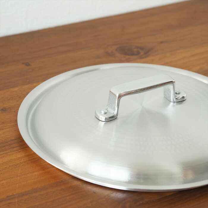 【4月より値上げ】【数量限定 10%OFF】中尾アルミ製作所　打出料理鍋用 フタ　27cm