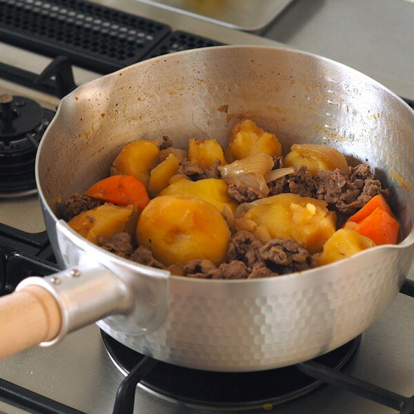 【4月より値上げ】中尾アルミ製作所　雪平鍋　21cm