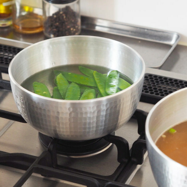 【4月より値上げ】中尾アルミ製作所　ヤットコ鍋　15cm