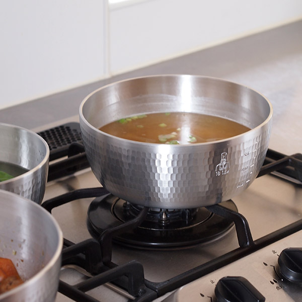 【4月より値上げ】中尾アルミ製作所　ヤットコ鍋　18cm