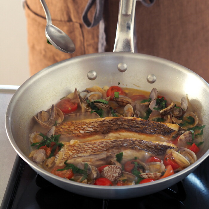 【4月より値上げ】中尾アルミ製作所　アルミフライパン　27cm