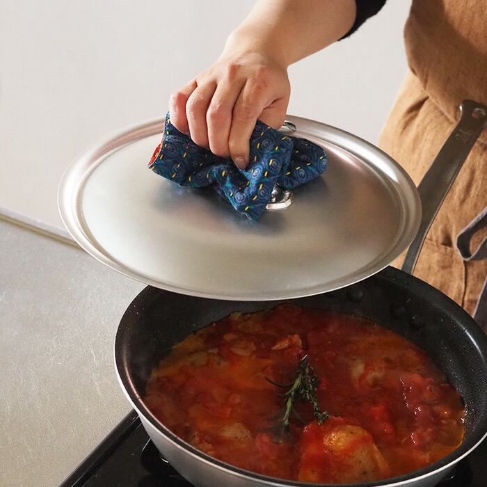 【4月より値上げ】中尾アルミ製作所　シルクフライパン　フタ　24cm