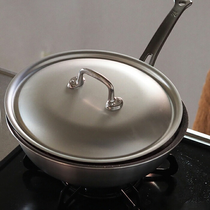 【4月より値上げ】中尾アルミ製作所　シルクフライパン　フタ　24cm
