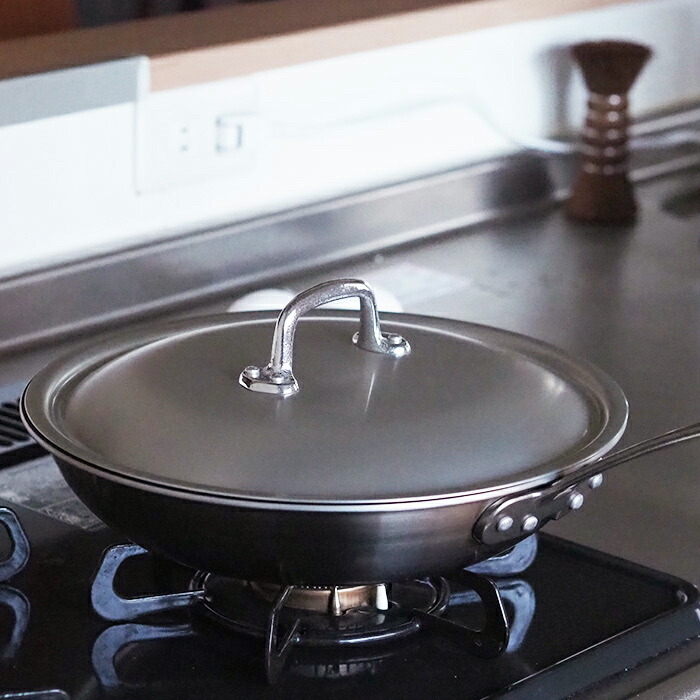 【4月より値上げ】中尾アルミ製作所　シルクフライパン　フタ　27cm