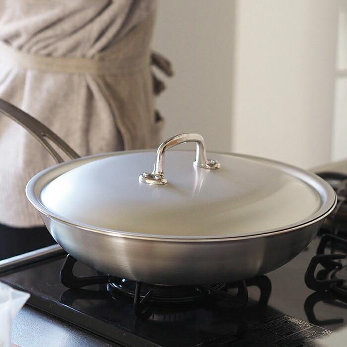 【4月より値上げ】中尾アルミ製作所　シルクフライパン　フタ　30cm