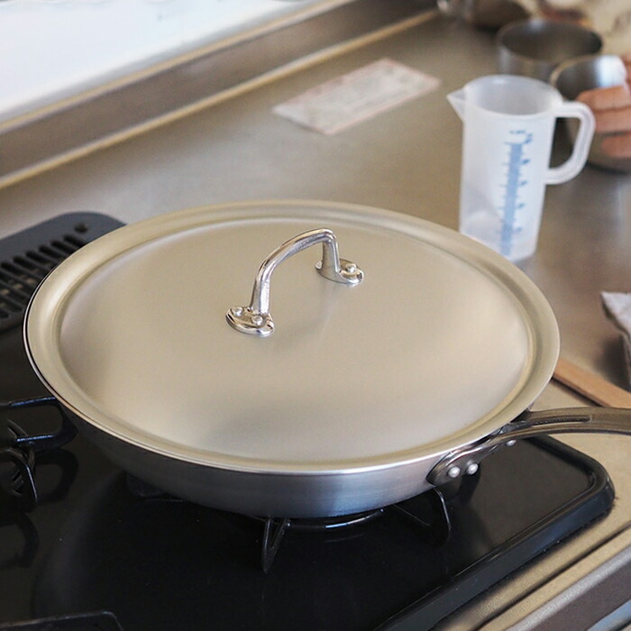 【4月より値上げ】中尾アルミ製作所　シルクフライパン　フタ　30cm