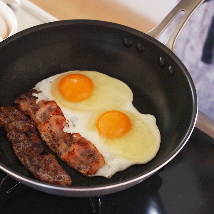 【4月より値上げ】中尾アルミ製作所　シルクフライパン　浅型（新ステンキャスト）　24cm