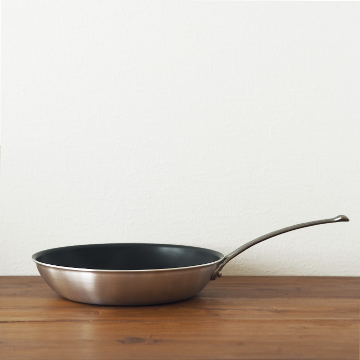【4月より値上げ】中尾アルミ製作所　シルクフライパン　浅型（新ステンキャスト）　27cm