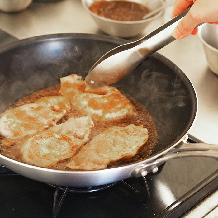 【4月より値上げ】中尾アルミ製作所　シルクフライパン　浅型（新ステンキャスト）　27cm