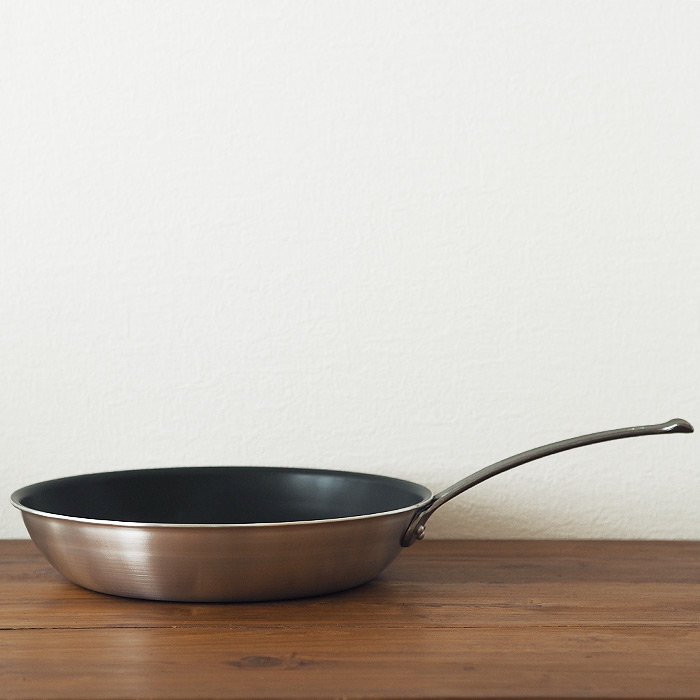 【4月より値上げ】中尾アルミ製作所　シルクフライパン　浅型（新ステンキャスト）　30cm