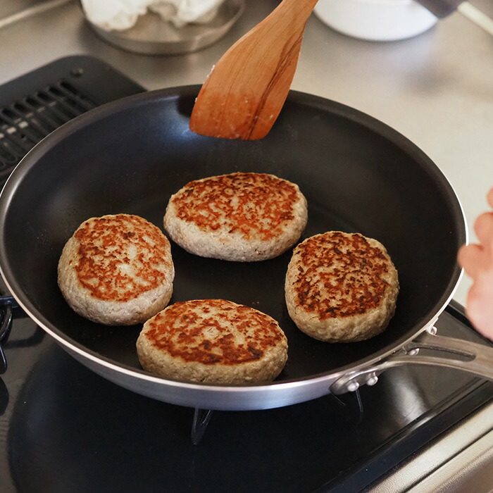 【4月より値上げ】中尾アルミ製作所　シルクフライパン　浅型（新ステンキャスト）　30cm