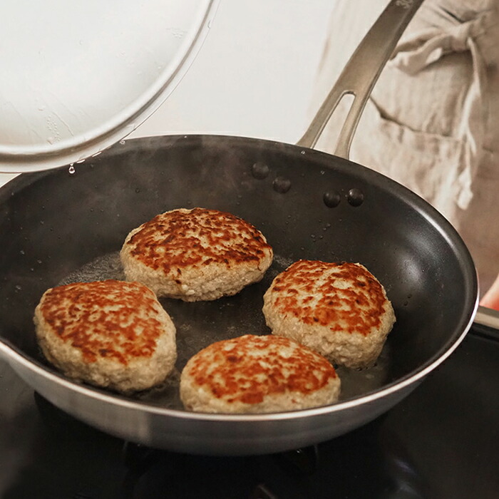 【4月より値上げ】中尾アルミ製作所　シルクフライパン　浅型（新ステンキャスト）　30cm