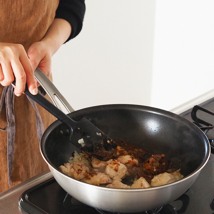 【4月より値上げ】中尾アルミ製作所　シルクフライパン　深型（新ステンキャスト）　27cm