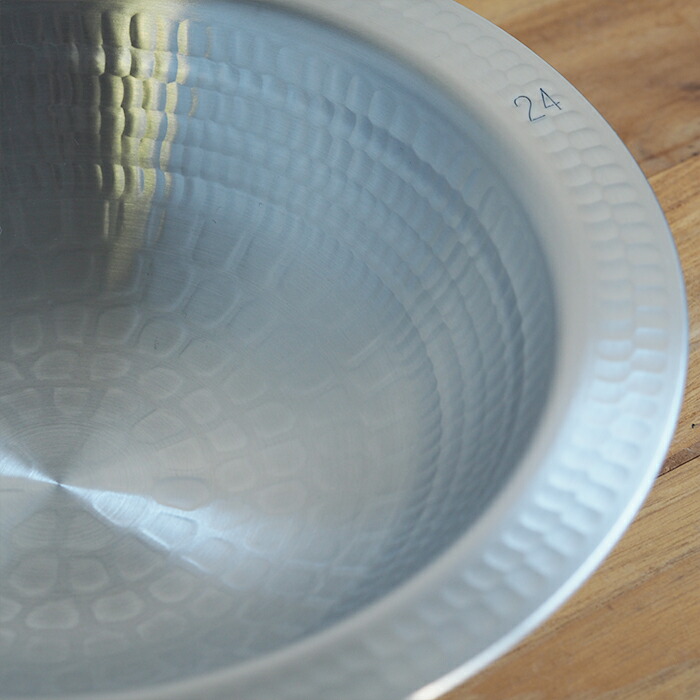 【4月より値上げ】中尾アルミ製作所　N-26　打出うどんすき鍋　24cm