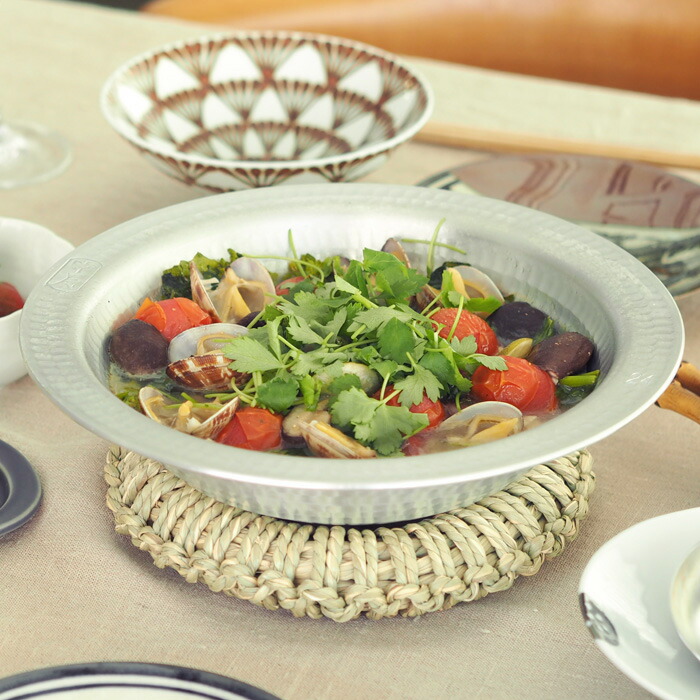 【4月より値上げ】中尾アルミ製作所　N-26　打出うどんすき鍋　24cm