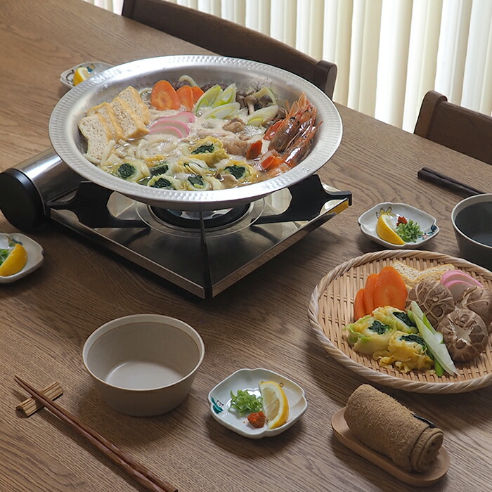 【4月より値上げ】中尾アルミ製作所　N-26　打出うどんすき鍋　33cm