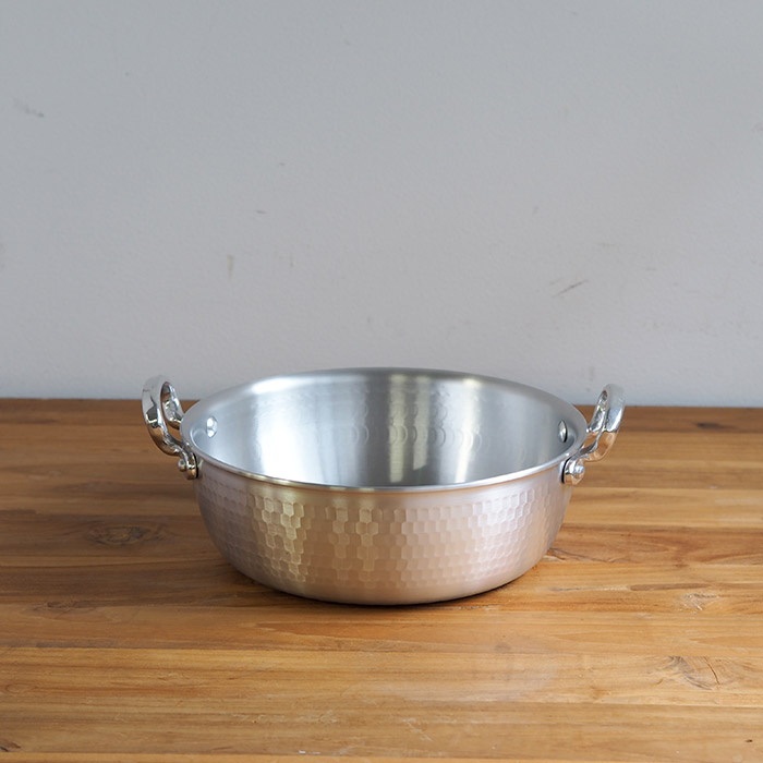 【4月より値上げ】中尾アルミ製作所　N-39　打出浅鍋（揚鍋）21cm